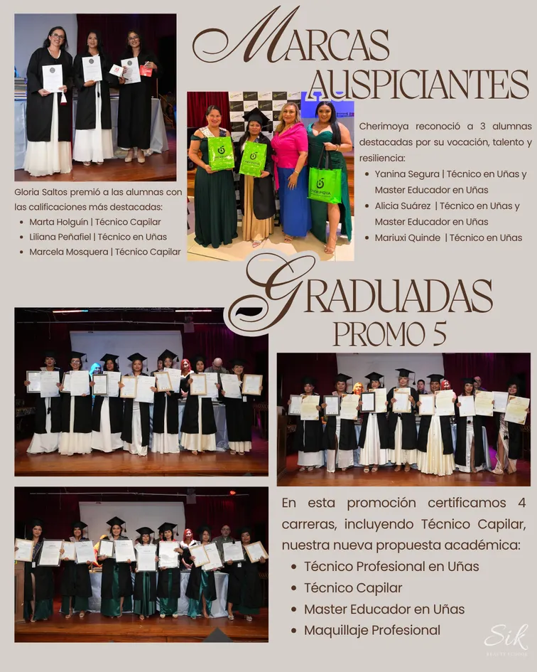 Graduación Promo 5: un año más formando profesionales de la belleza — foto 4